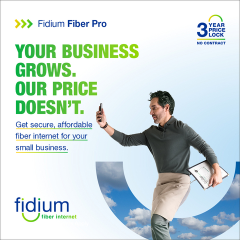 Fidium Launches Fidium Fiber Pro to Power Small Business Growth