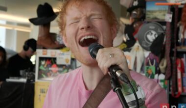 Ed Sheeran Celebrates 'Play' With Live Tiny Desk Performance: Watch