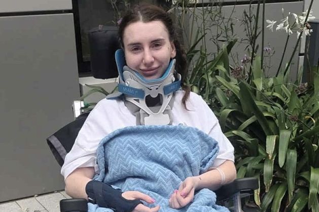 Woman left paralysed from the chest down after car crash – ‘The road ahead won’t be easy but I refuse to give up’