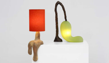 carmen d’apollonio's drooping glasswork illuminates friedman benda