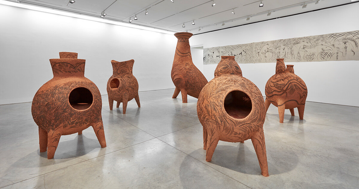 massive adobe ovens by gabriel chaile march across NYC gallery