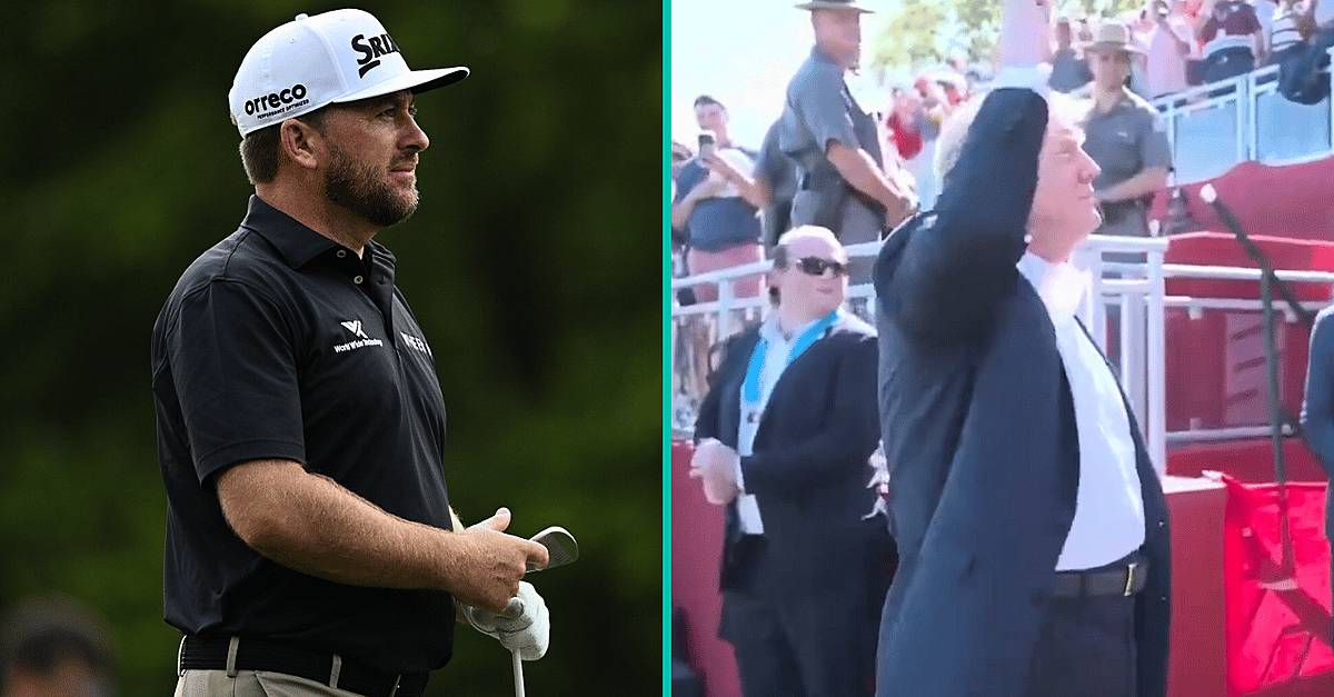 McDowell Had Questionable Take On Donald Trump's Ryder Cup Arrival