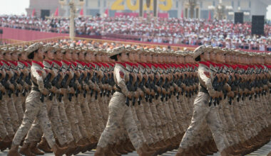 Cyber troops, robotic wolves and missiles: China puts military might on full display during parade - The Journal