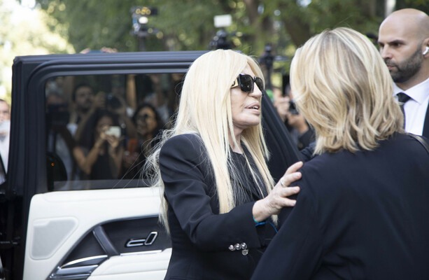 Thousands pay respects to Italian designer Giorgio Armani as coffin is put on public display - The Journal
