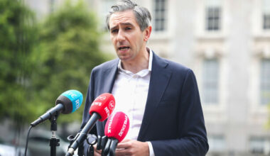 'Vile and horrific threats' made against close family member of Simon Harris last night - The Journal