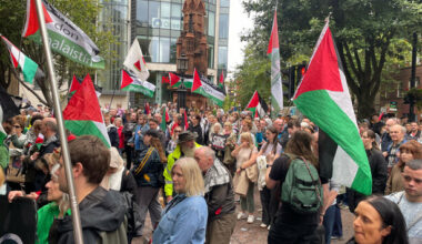 Call on workers to refuse to use Israeli goods at pro-Palestine rally in Belfast - The Journal
