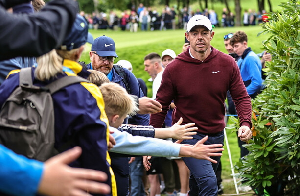 McIlroy's strong finish leaves him four off the lead ahead of Irish Open final round