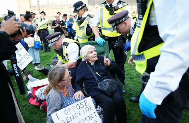 Over 420 people arrested in London for supporting Palestine Action - The Journal