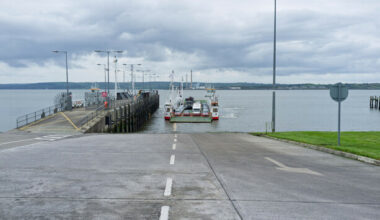 Ferry passenger airlifted to hospital after overboard alert - The Journal