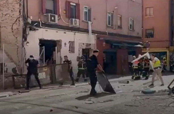 Explosion in Madrid from suspected gas leak kills one and injures more than 20 people
