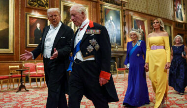 Trump and King Charles praise each other in banquet speeches as thousands protest in London - The Journal