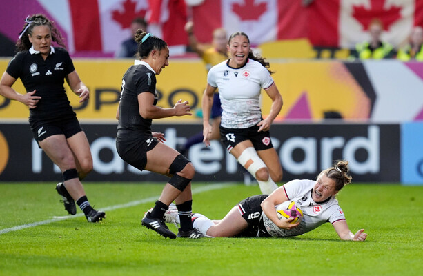 Canada end New Zealand's reign as world champions · The 42