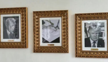 Trump hangs portrait of autopen in Biden's place on White House Presidential Wall of Fame - The Journal
