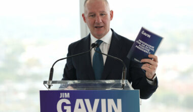 Jim Gavin launches his presidential campaign in Dublin · TheJournal.ie