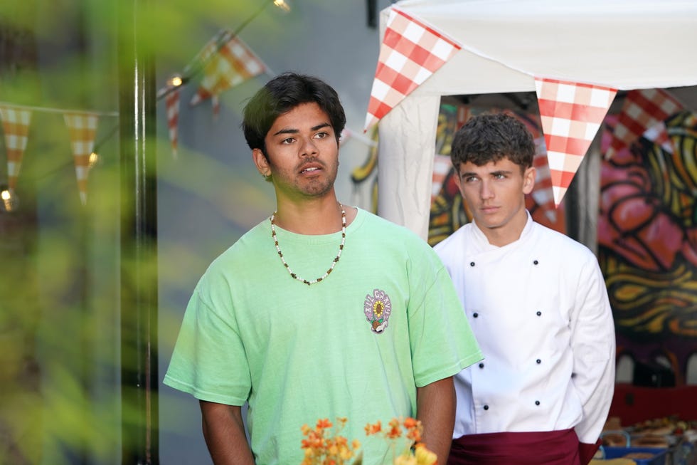 dillon ray and lucas hay in hollyoaks