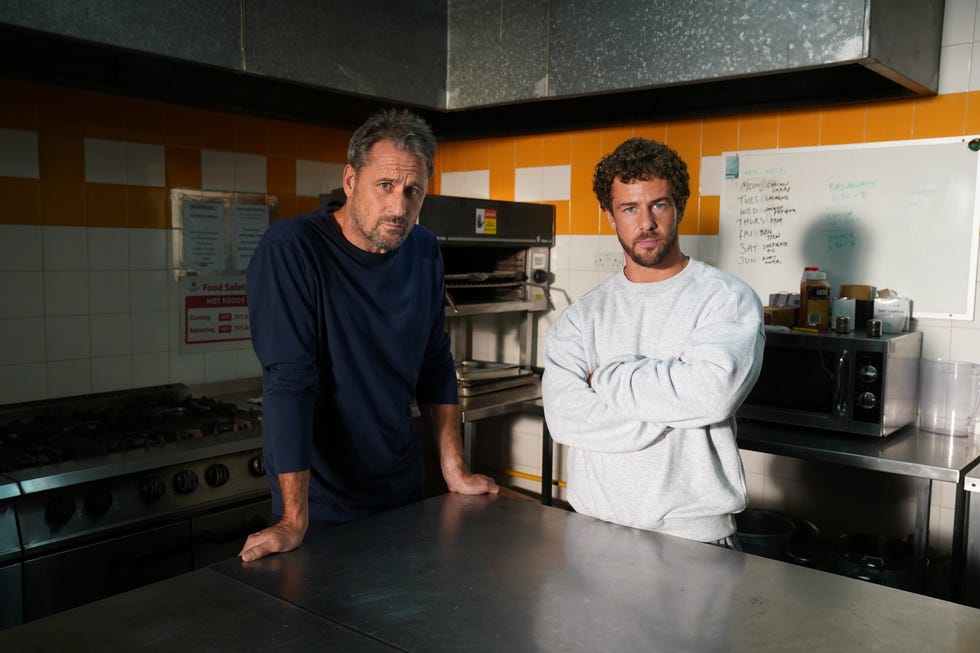 tony hutchinson and joel dexter in hollyoaks