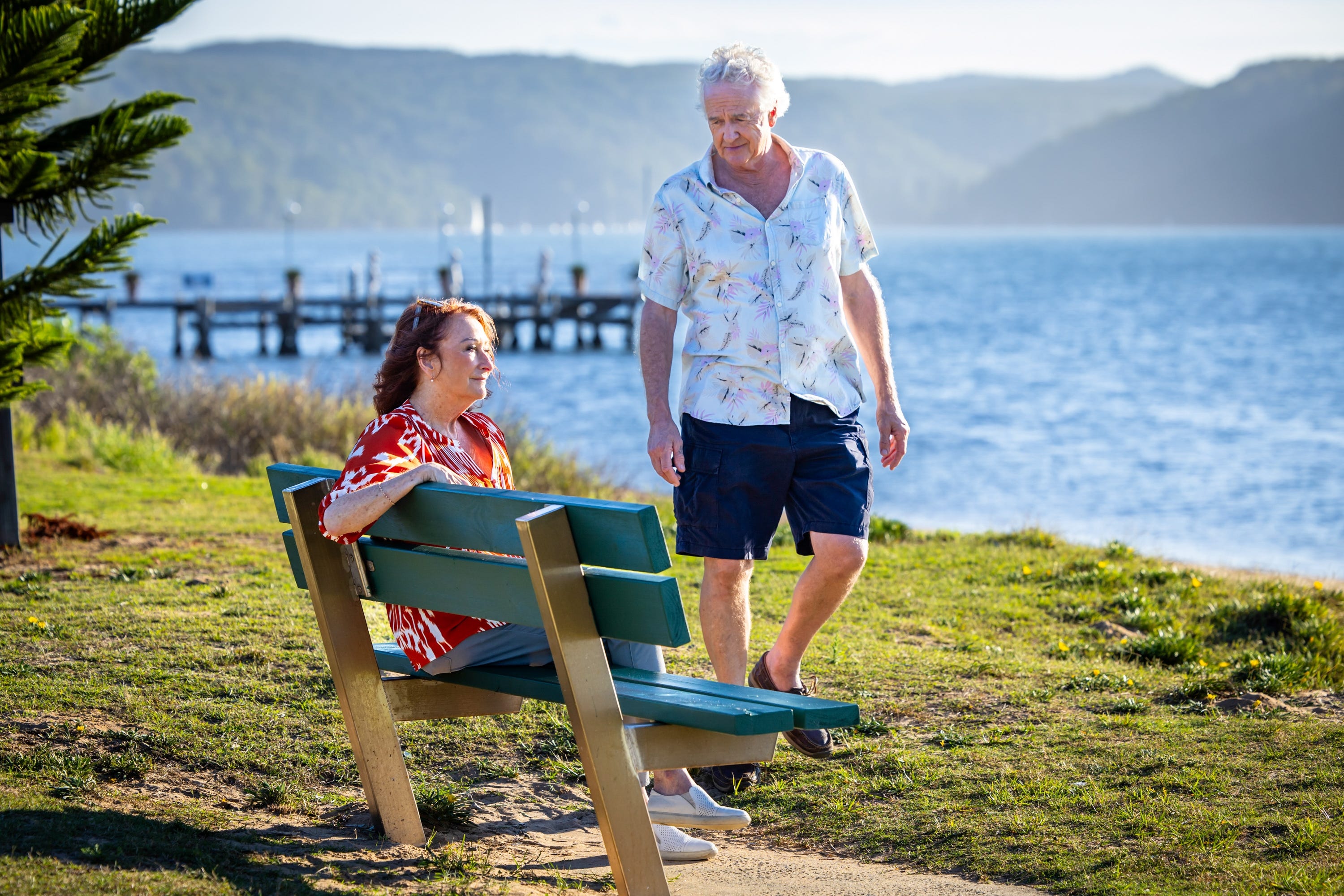 Irene Roberts and John Palmer in Home and Away irene roberts and john palmer in home and away