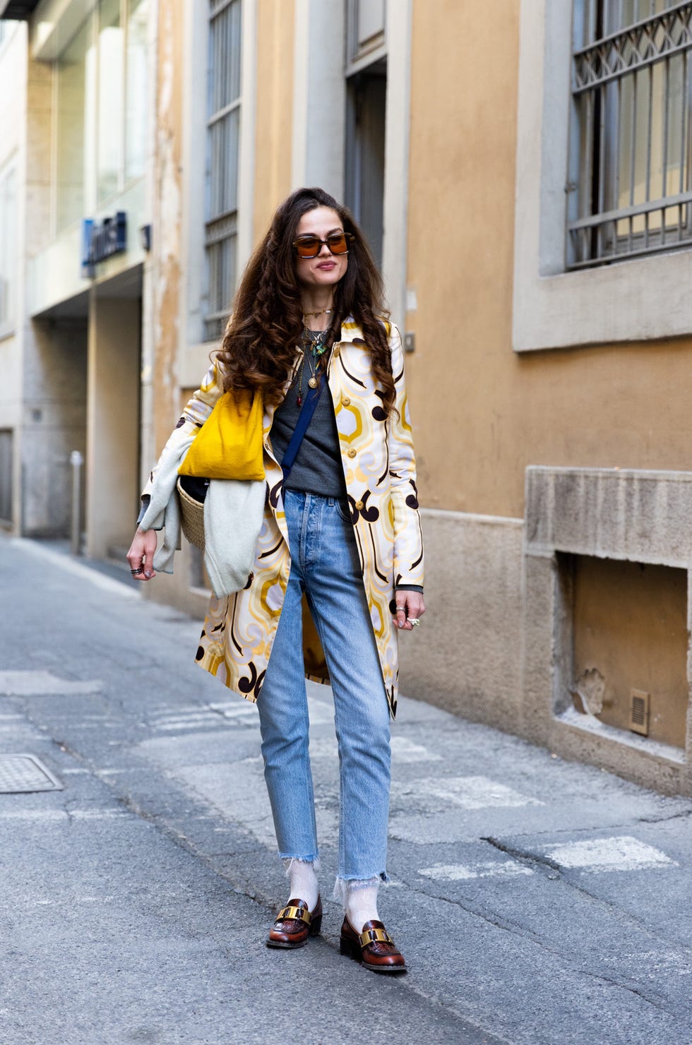 mon jeans and shoes