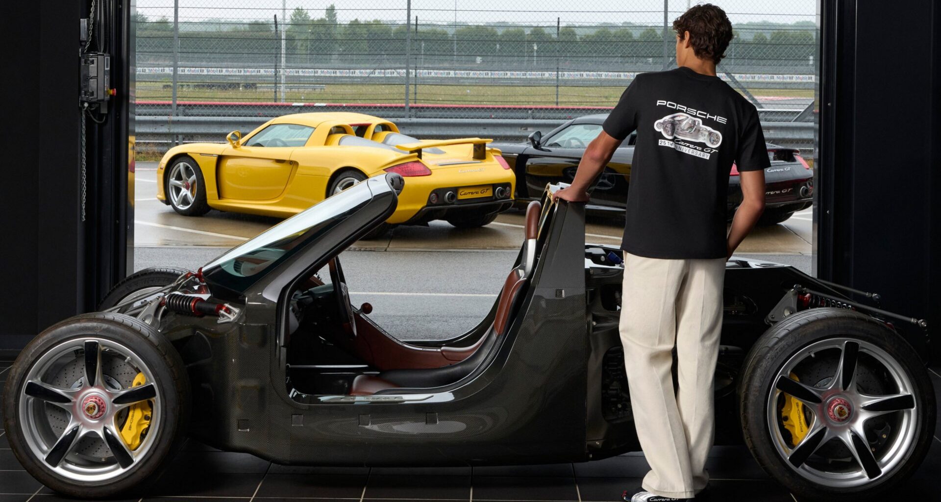 Porsche marks 25 years of Carrera GT with fashion-meets-motorsport collection