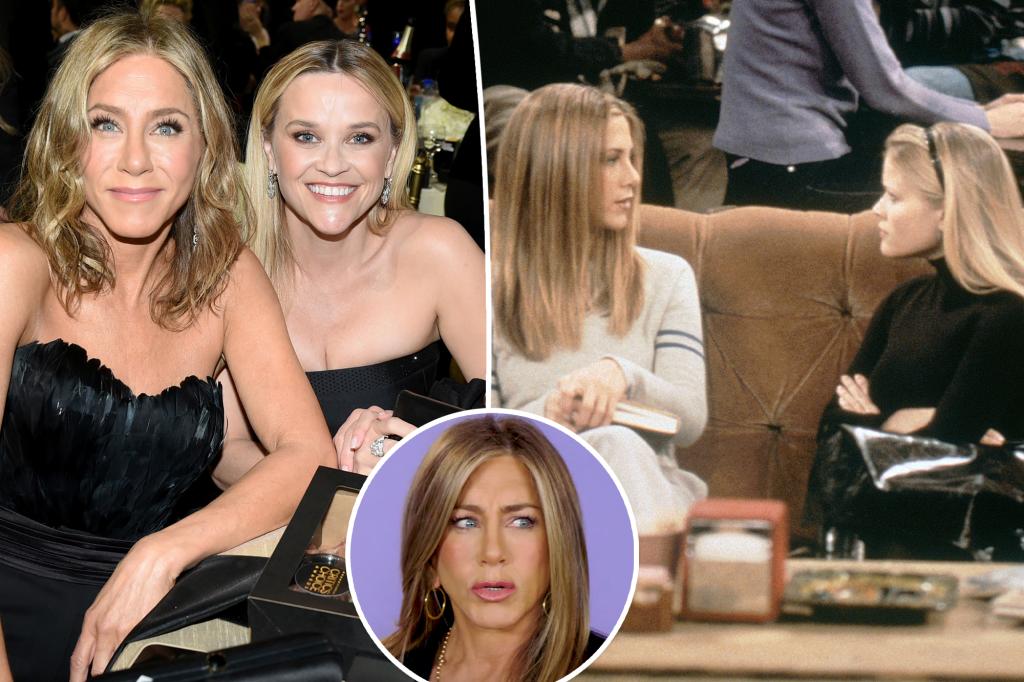 Jennifer Aniston shocked by Reese Witherspoon's real name