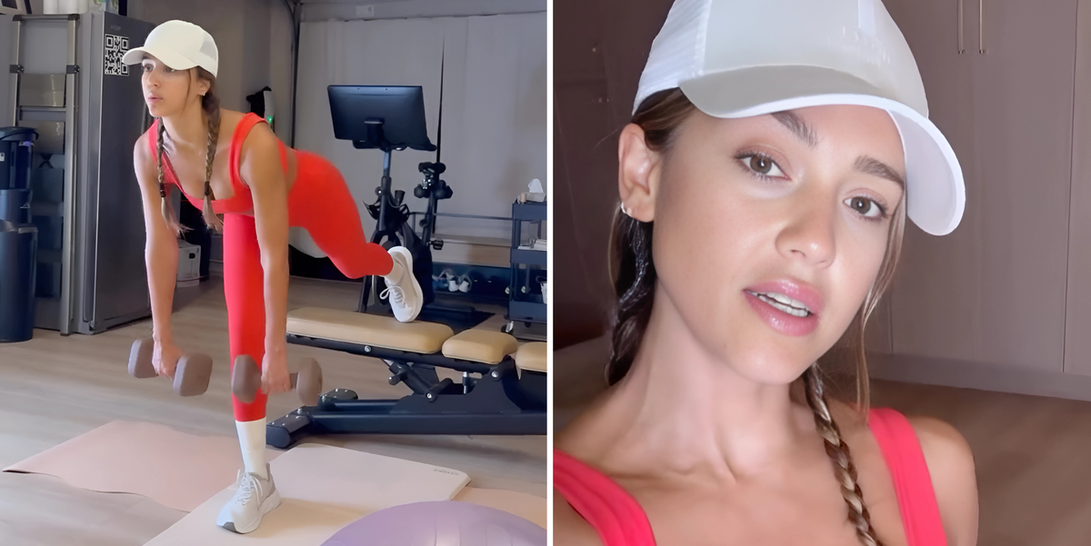 Jessica Alba’s go-to full-body strength workout, broken down by her coach