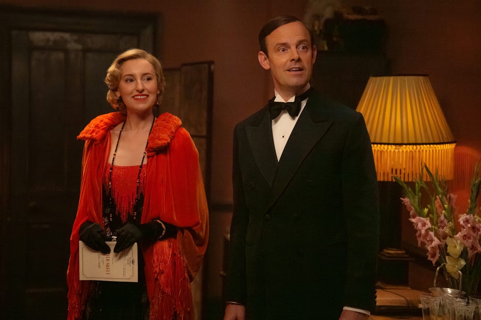 Laura Carmichael as Lady Edith, Downton Abbey: The Grand Finale laura carmichael as lady edith, downton abbey the grand finale