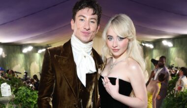 Sabrina Carpenter on if she feels "badly" for "backlash" fans aimed at Barry Keoghan after breakup