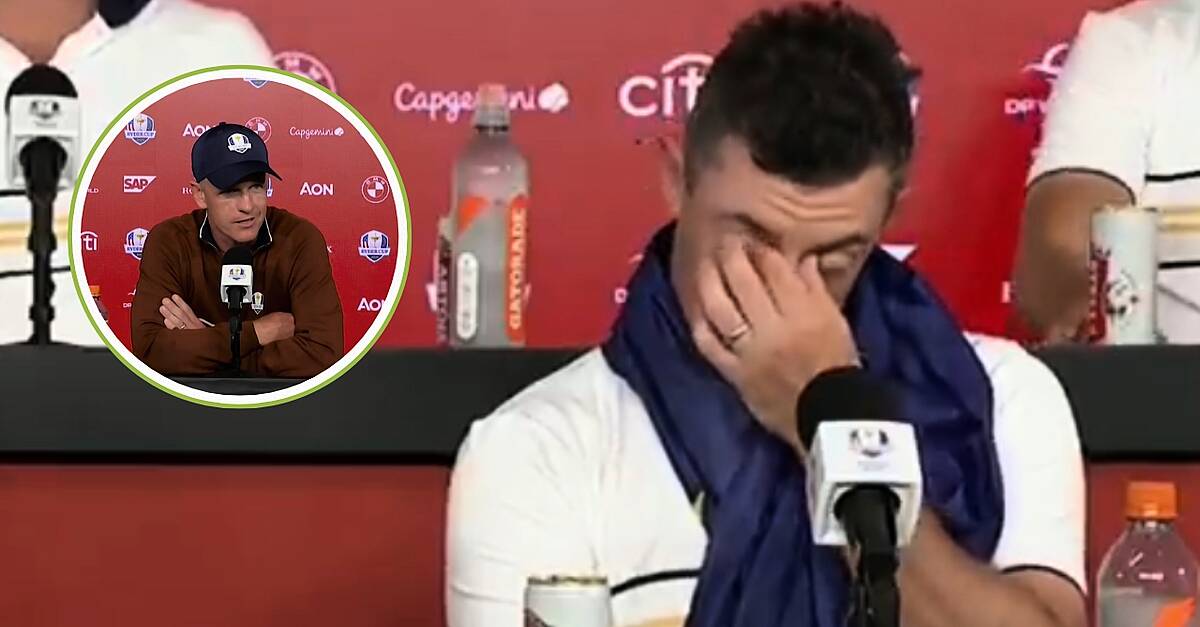 Luke Donald Words Reduce Rory McIlroy To Tears After Ryder Cup Win