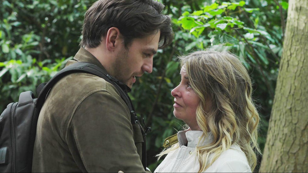 Charity Dingle, Mack Boyd, Emmerdale charity dingle, mack boyd, emmerdale