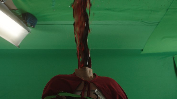 blood gush