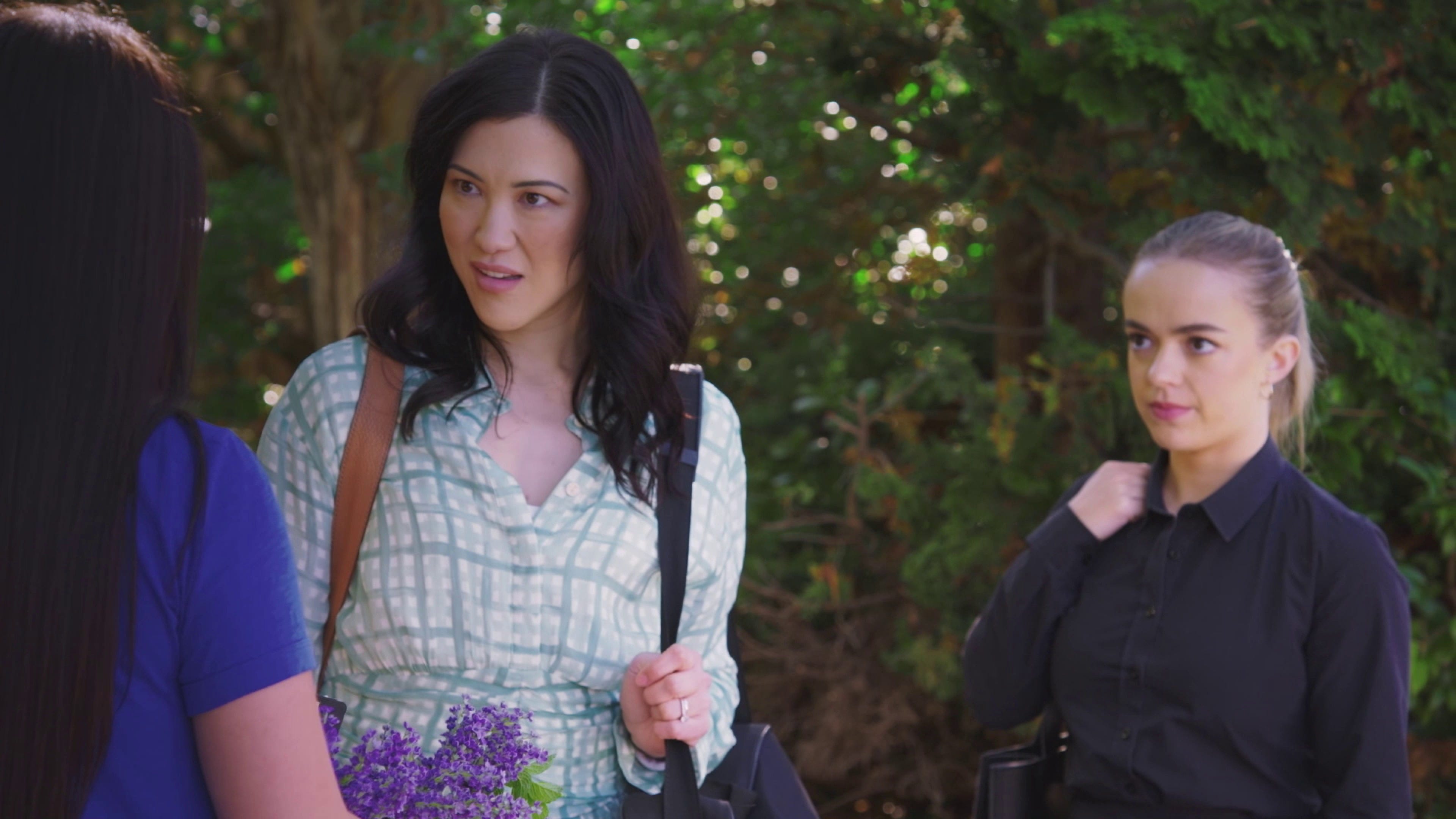 wendy rodwell and holly hoyland in neighbours