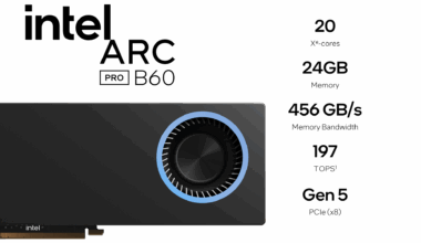 Intel Arc Pro B-Series GPUs and Xeon 6 Shine in MLPerf Inference v5.1