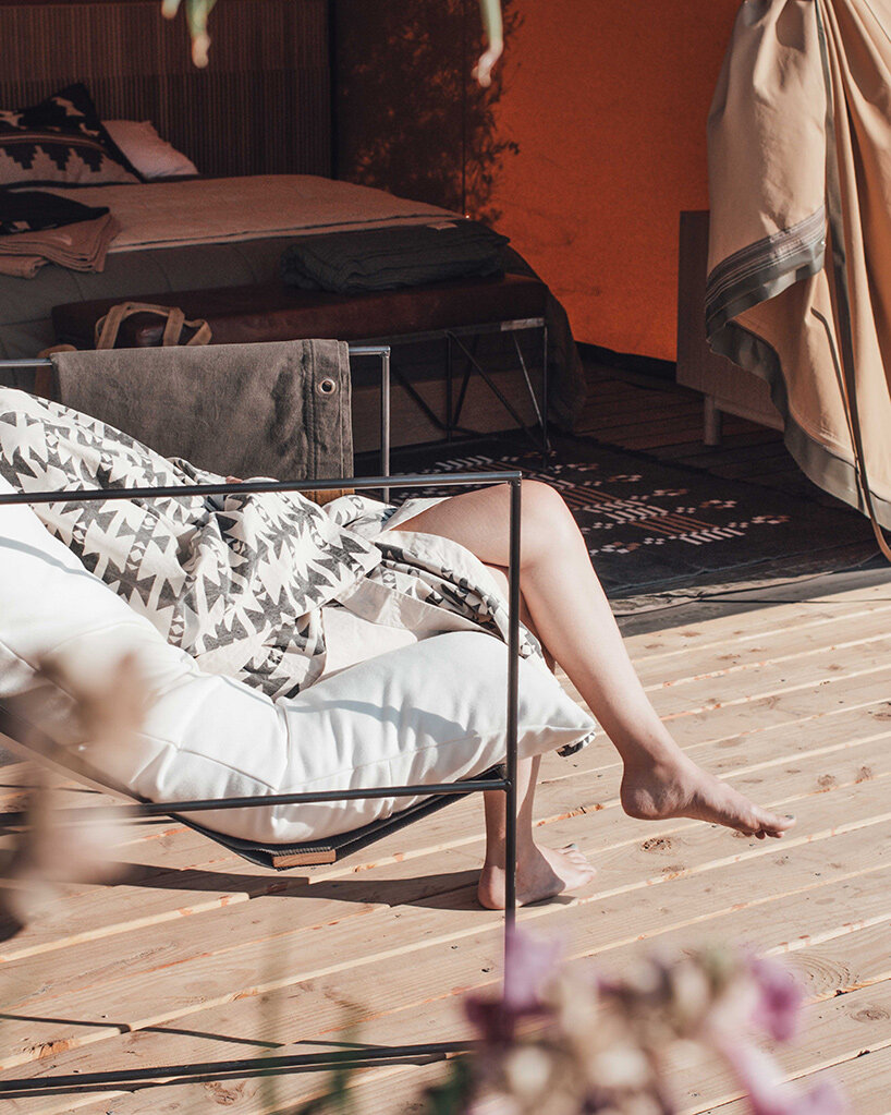go glamping with BIG: 'softshell' cabins designed with nokken begin roll-out