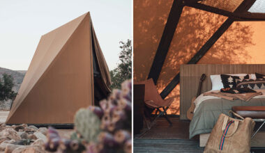 go glamping with BIG and nokken: 'softshell' cabins begin roll-out