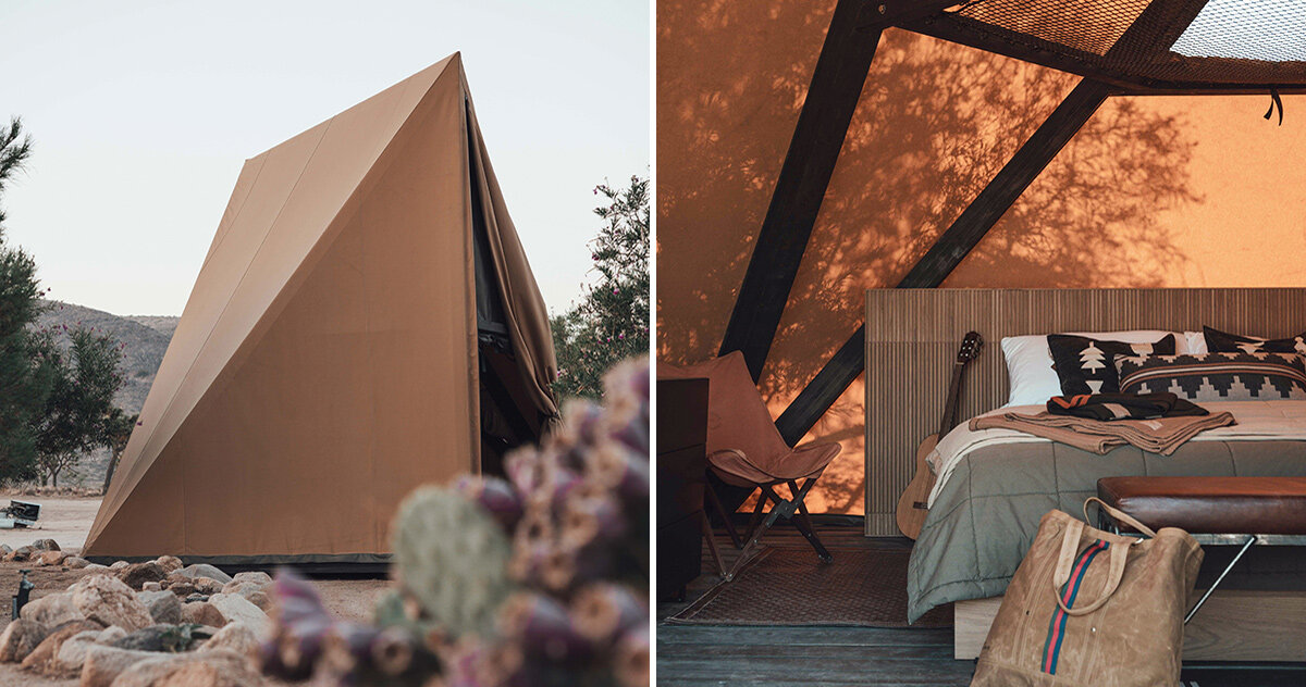 go glamping with BIG and nokken: 'softshell' cabins begin roll-out