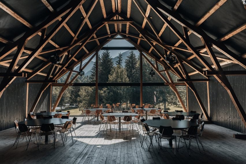 Nikkakjøkken Restaurant interior in Norway