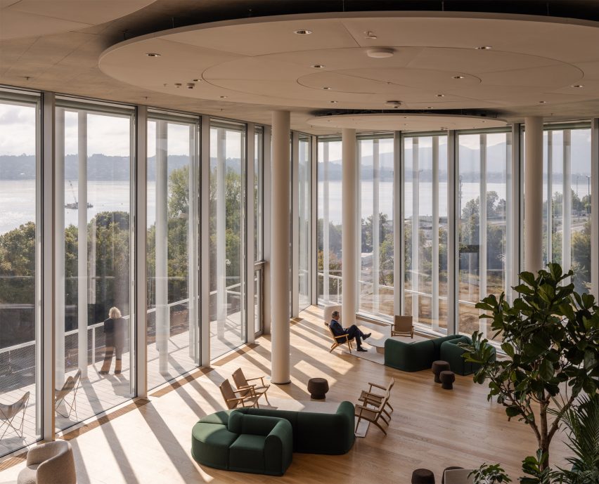 Lombard Odier headquarters by Herzog & de Meuron