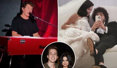 Charlie Puth performs Selena Gomez collab as she weds Benny Blanco: 'Exes are spiraling'