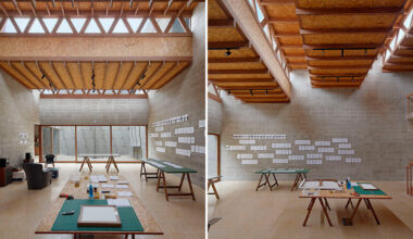roman bauer arquitectos designs photographers studio in lima, peru