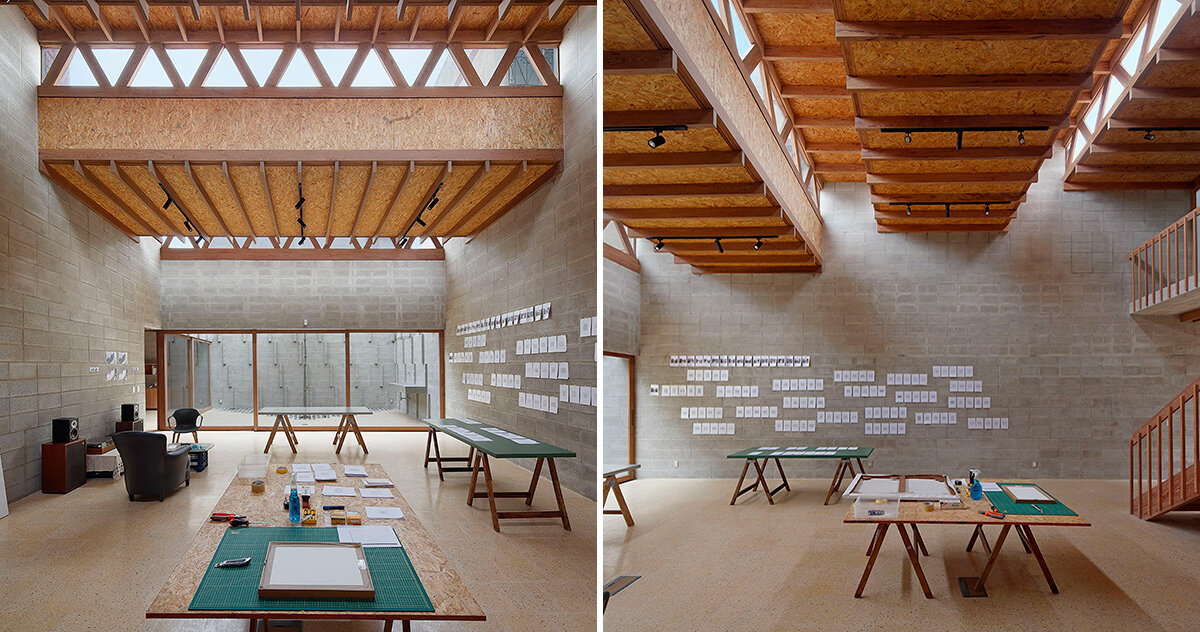 roman bauer arquitectos designs photographers studio in lima, peru