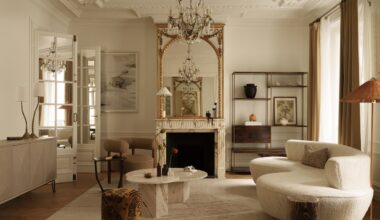 Olga Ashby Transforms Apartment With Travertine + Vintage Finds