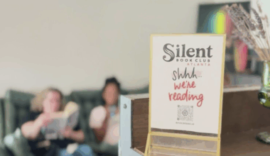 Silent Book Clubs offer metro Atlanta literature fans quiet way to share love of reading
