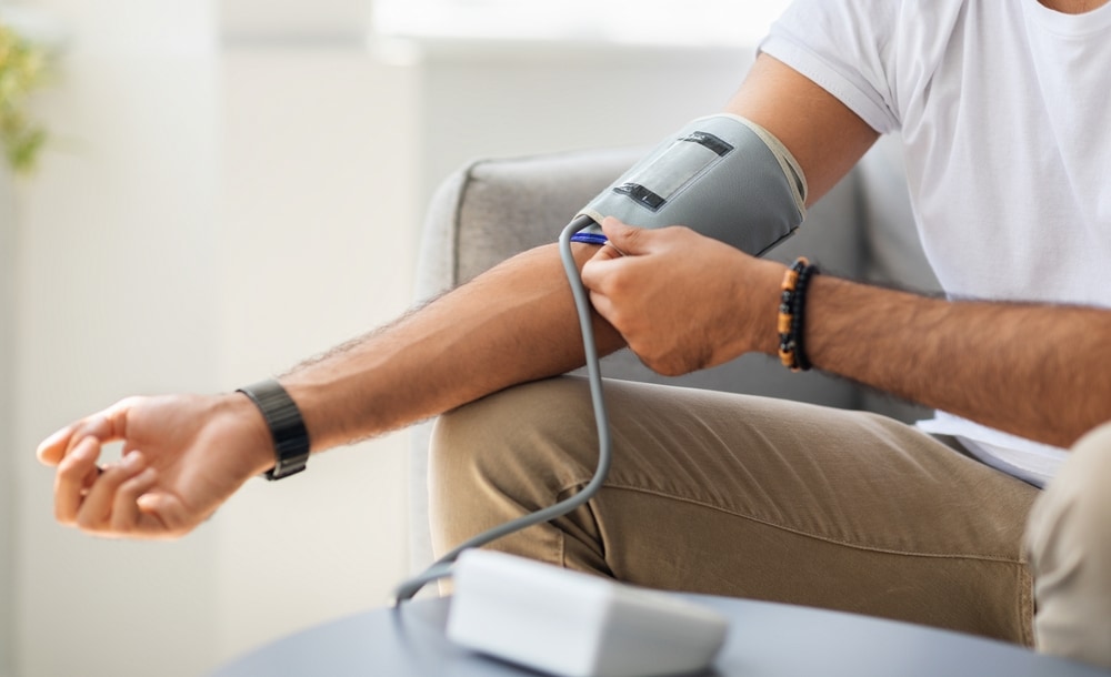 Other than the brain's health, monitor your cardiovascular health too, by checking blood pressure. (Shutterstock)