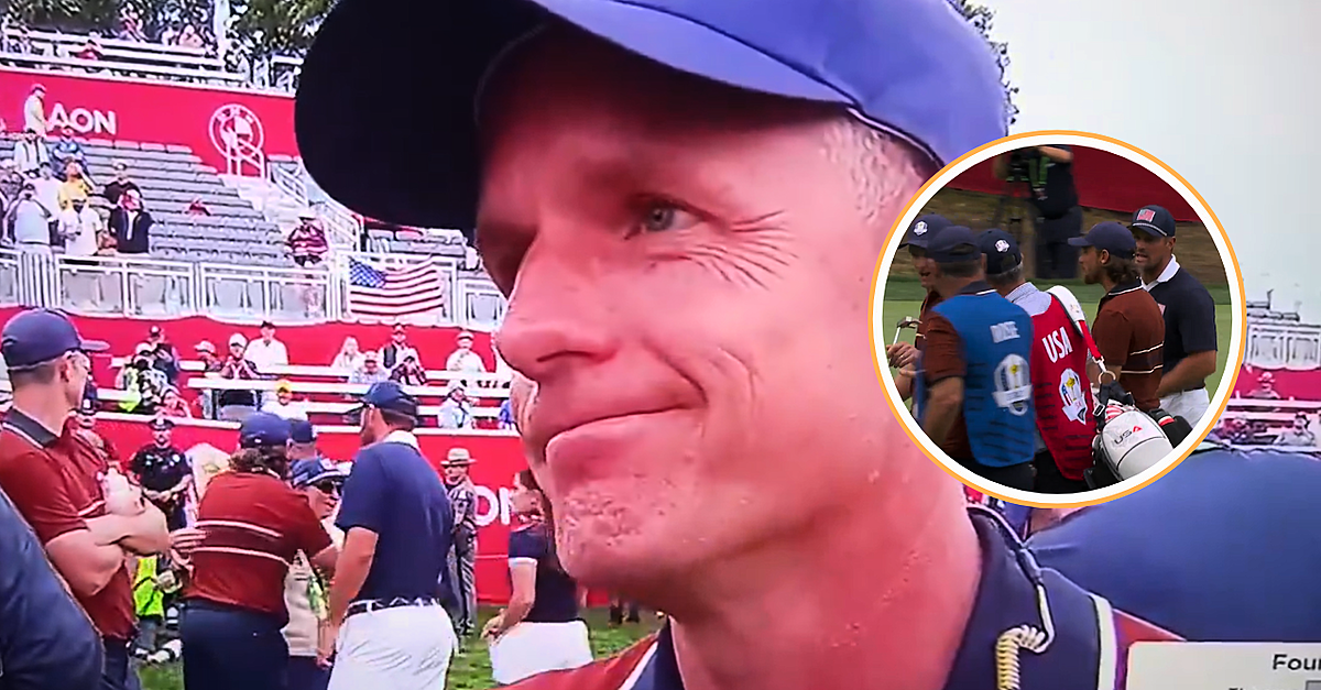 Cameras Pick Up Scottie Scheffler Gesture After 15th Green Flare-Up