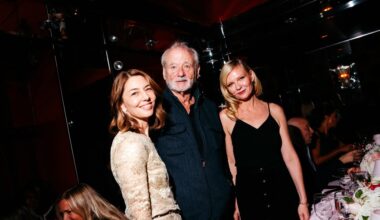 Bill Murray, Sofia Coppola and Kirsten Dunst