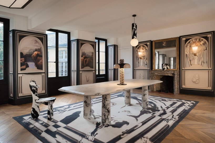 studio GGSV transforms historic parisian apartment into salons for the imagination