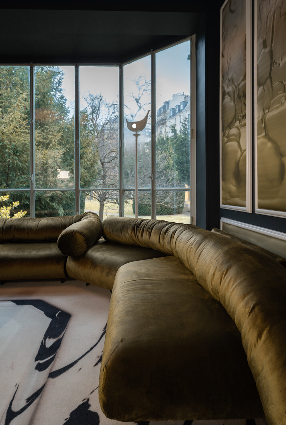 studio GGSV transforms historic parisian apartment into salons for the imagination