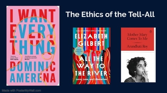 As I read these books and discuss them with friends and book clubbers, one question keeps coming up - is it okay to tell other people's stories?