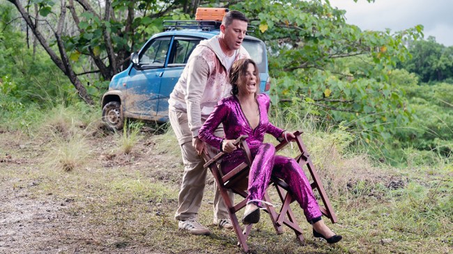 THE LOST CITY, (aka LOST CITY OF D), from left: Channing Tatum, Sandra Bullock, 2022. ph: Kimberley French / © Paramount Pictures / Courtesy Everett Collection