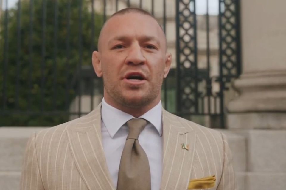 Conor McGregor is bidding for an Áras run